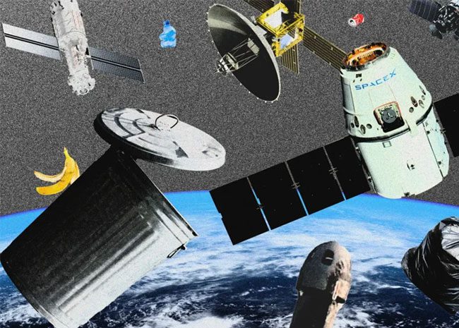 The risk of satellite and rocket debris causing harm on the Earth's surface is negligible.