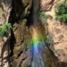 rare natural phenomenon appears at a waterfall 123602
