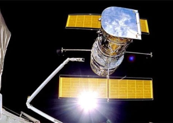 research high altitude orbit of hubble space telescope 123295