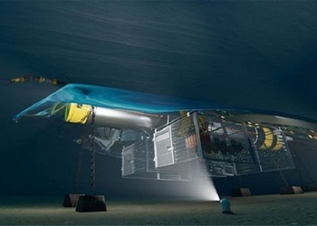research station at depth of 10m below sea level route 123618