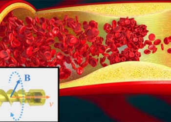 robot squid ink in blood vessel to break red dye 118312