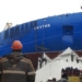 russia launches nuclear powered submarine 124371