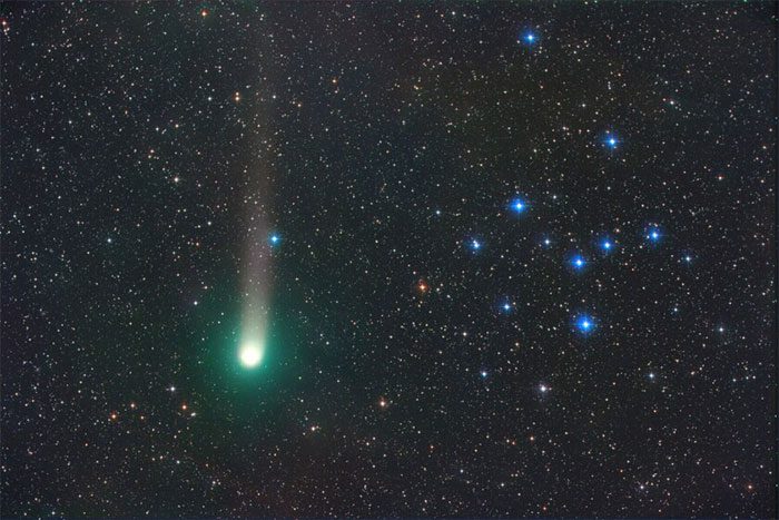 Image of comet C/2017 K2 PANSTARRS observed on June 26, 2022