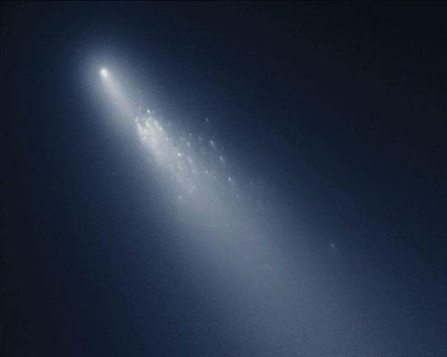 Rare image of SW3 during its disintegration