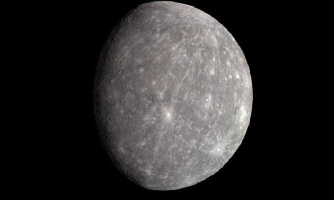 Mercury has many craters on its surface.