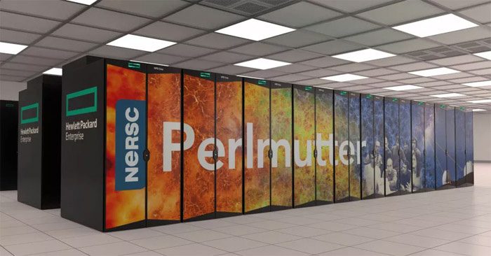 This supercomputer is named after astrophysicist Saul Perlmutter.