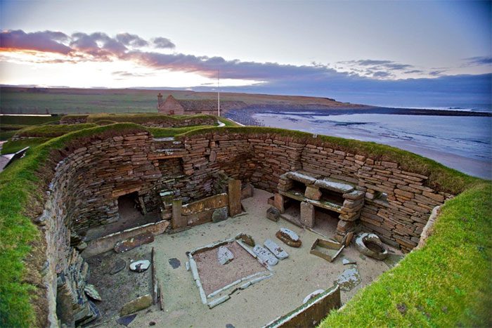 Skara Brae, Orkney, Scotland, United Kingdom