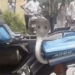 snake hidden in motorbike attack person 120534