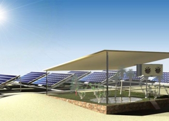 solar and water fish production system on sand dunes 119191