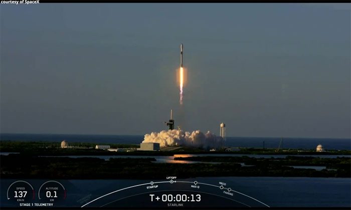 49 satellites successfully deployed after approximately 1 hour and 20 minutes post-launch