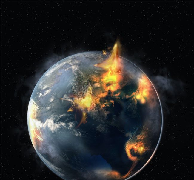 The sixth mass extinction will be related to global warming