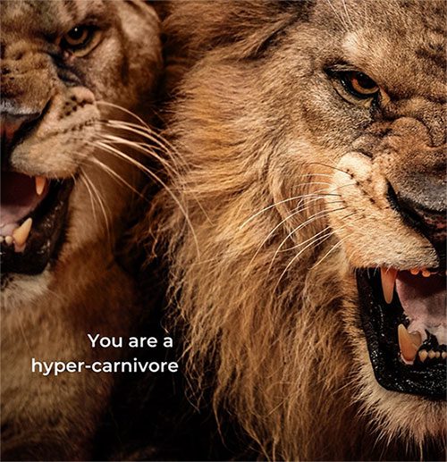 Killing prey and consuming prey are two completely different concepts.