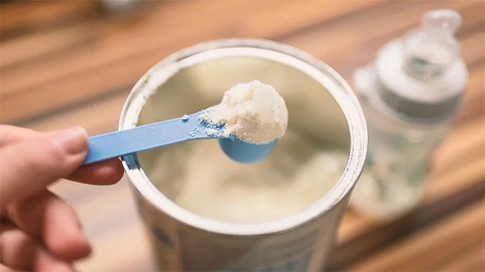Infant formula originated in the 19th century.