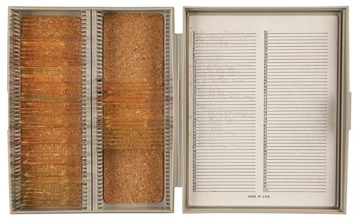 This year, a jar containing about 40 milligrams of Moon dust from Brooks' collection is up for auction.