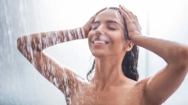 Showering helps us reduce stress and pressure...