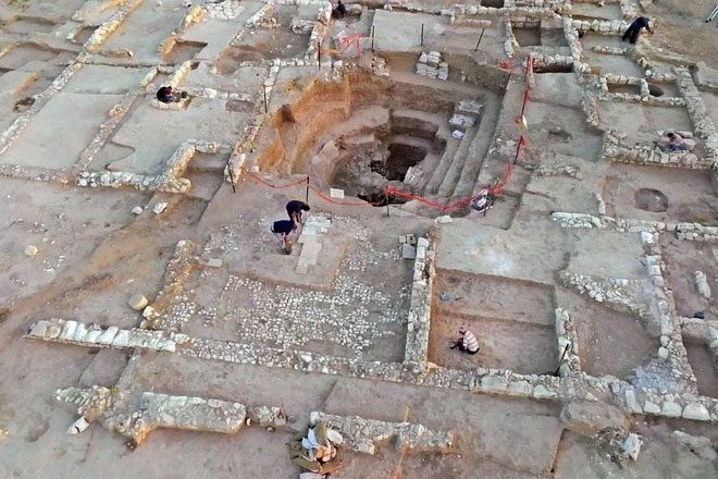 1,200-year-old desert villa in Israel.