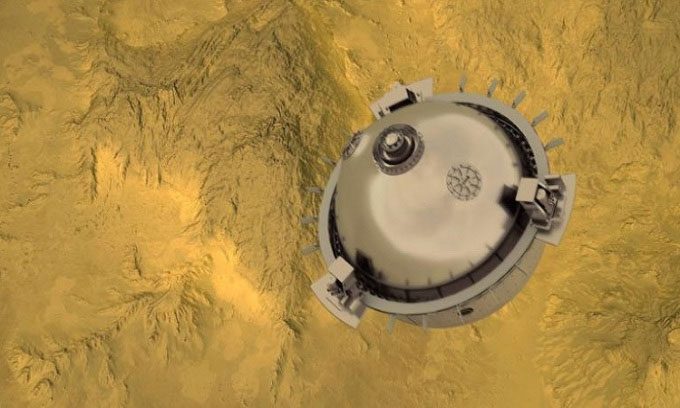 The spacecraft will endure scorching temperatures and extreme pressure before landing on the surface of Venus.