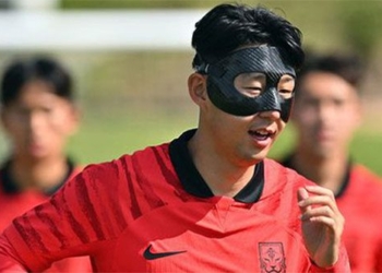 technology usd tying on the mask of son heung min 124367