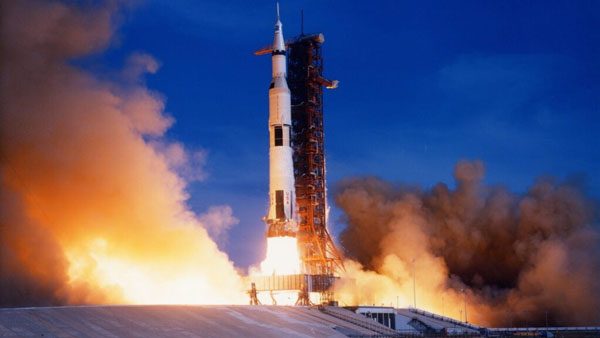 Dividing the rocket into multiple stages allows it to shed unnecessary weight for faster and farther flight