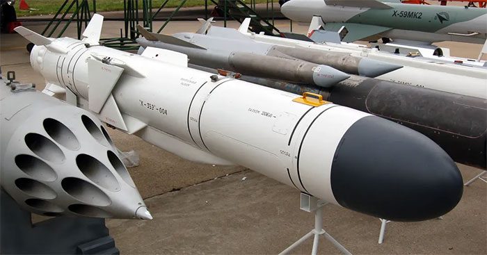 Kh-35 subsonic anti-ship cruise missile, the predecessor of the Neptune missile.