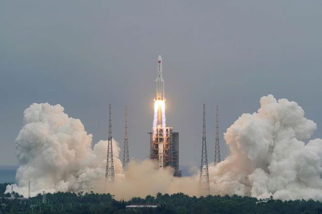 Debris fallen in India resembling a piece of Long March 3B rocket