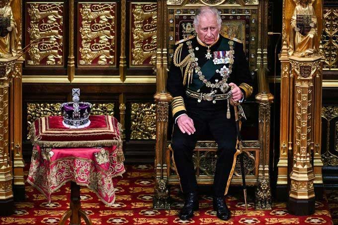 Prince Charles at the UK Parliament in London last May.