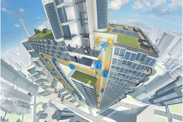 LEST will utilize all the idle time of the elevators.