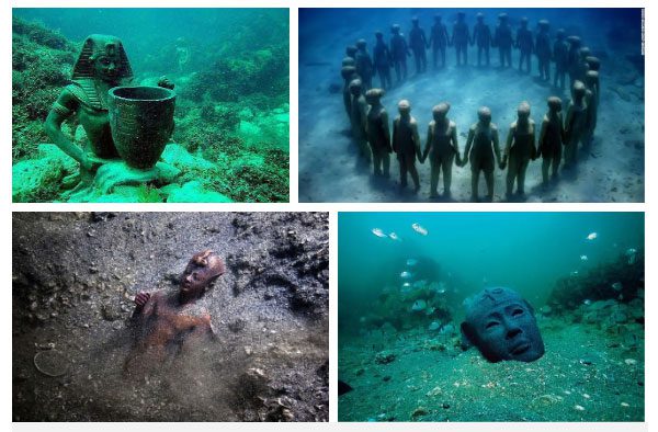 The city of Heracleion was once considered a legend