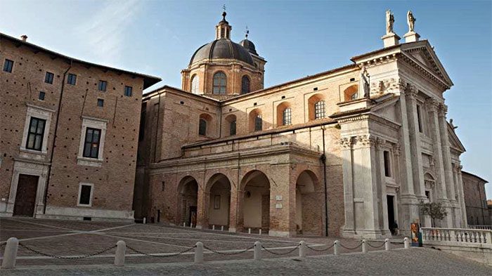Well-preserved Renaissance buildings