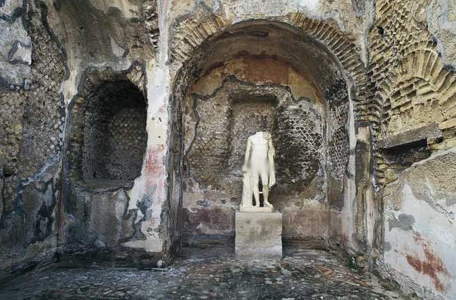 Ruins of the premier resort city of the Roman Empire
