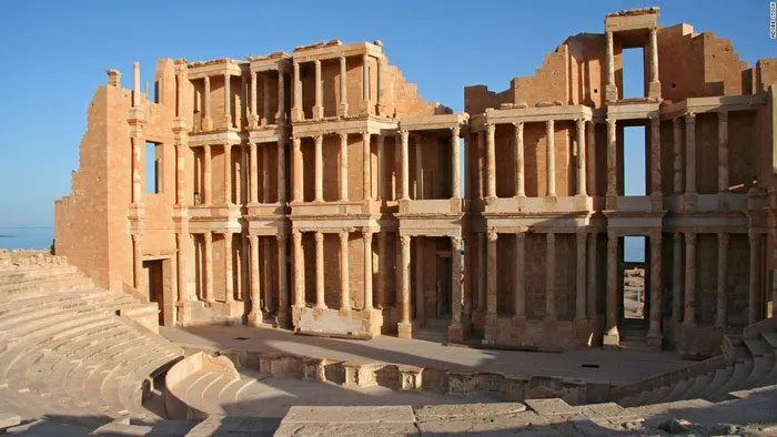 The ancient city of Sabratha in present-day Libya