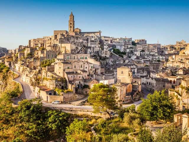 Tourists gradually learn about and seek out Matera...