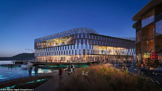 In the future, the city could expand to accommodate over 100,000 people.
