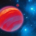 the appearance of 2 planets born from a black hole not connected through space 118952