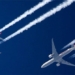 the consequences of white traces left by planes in the sky 122663