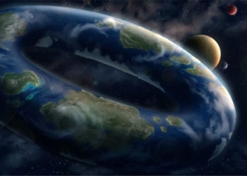 the earth with strange forms in the imagination of some people 118256