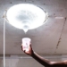 the lamp uses seawater to change colors with salt and solar energy of an architecture student 120022