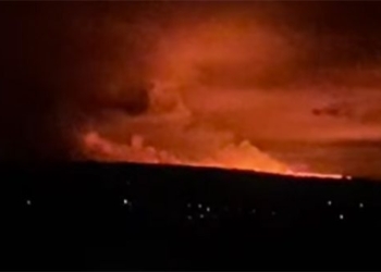 the largest volcano in the world erupts after 40 years of sleep 124445