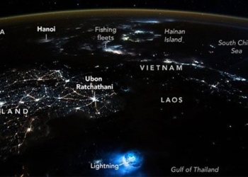 the strange blue 2 dome truth hanging over the earth 123600
