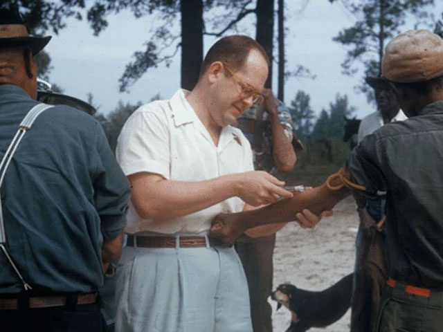 The experiment documented the progression of syphilis in the human body.