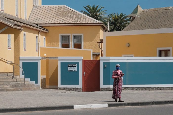 The port town of Swakopmund was established in 1892 as a colony of the German Empire.