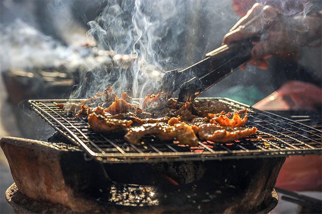 Benzopyrene can be found in char-grilled meat.