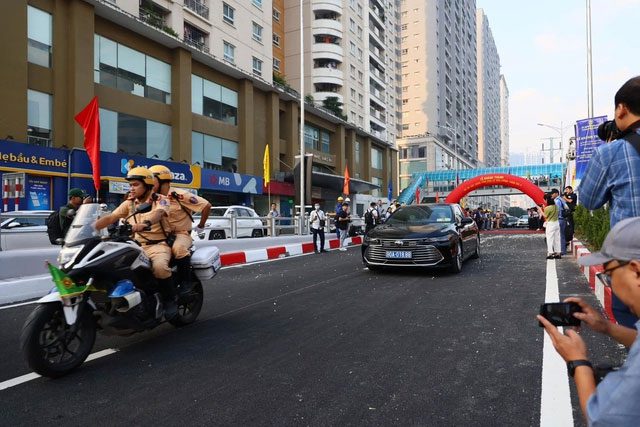 The opening of the underpass will positively impact traffic congestion