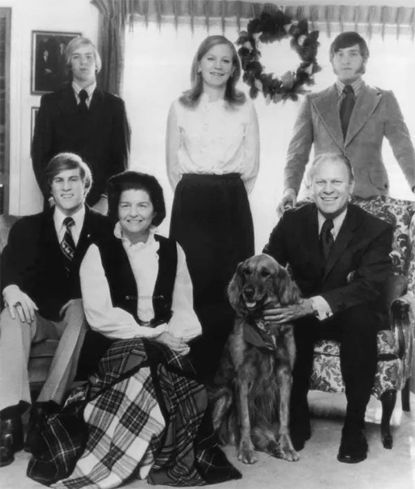 President Gerald Ford was also a dog lover.