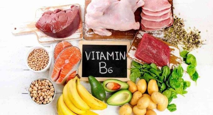 Vitamin B6 helps balance fluid levels in the body.