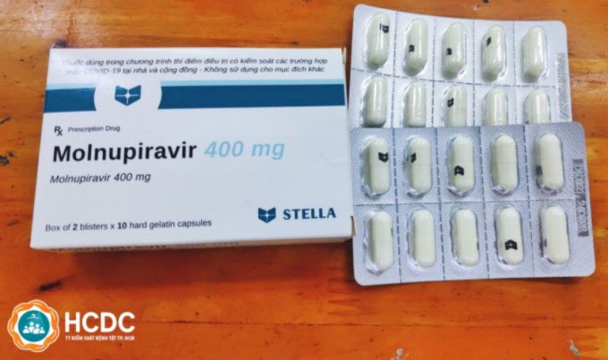 Antiviral medication molnupiravir