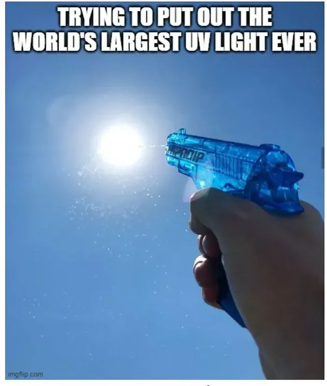 UV Rays Causing DNA Damage