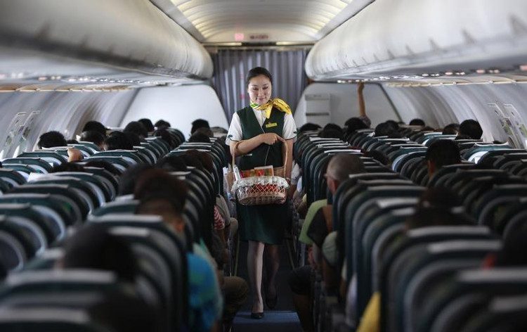 Flight attendants would act as if nothing happened.