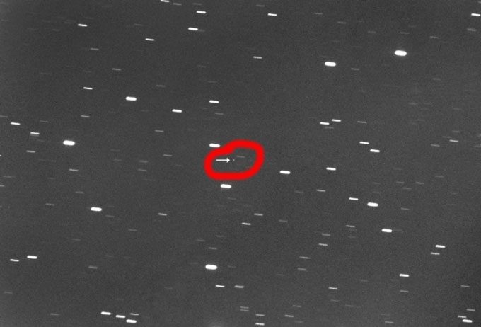 Image of asteroid 2013 BO76 taken on March 5