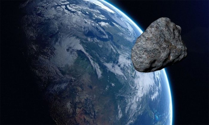 The asteroid is the size of a bus.